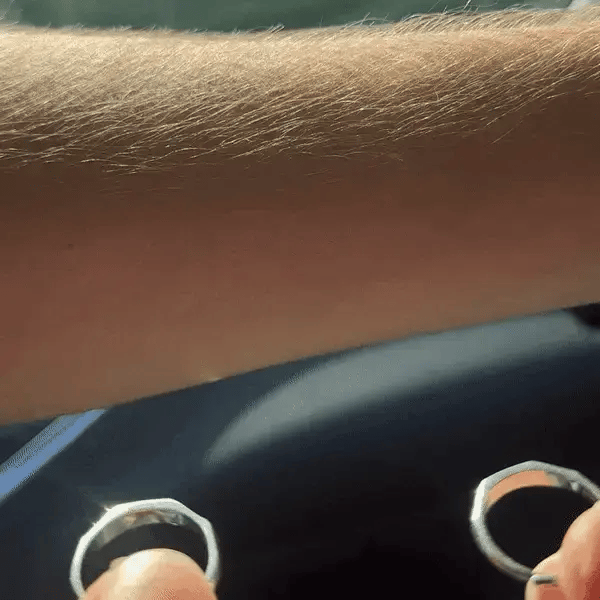 I 🤍 YOU páros gyűrűszett