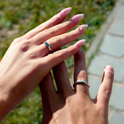 I 🤍 YOU páros gyűrűszett