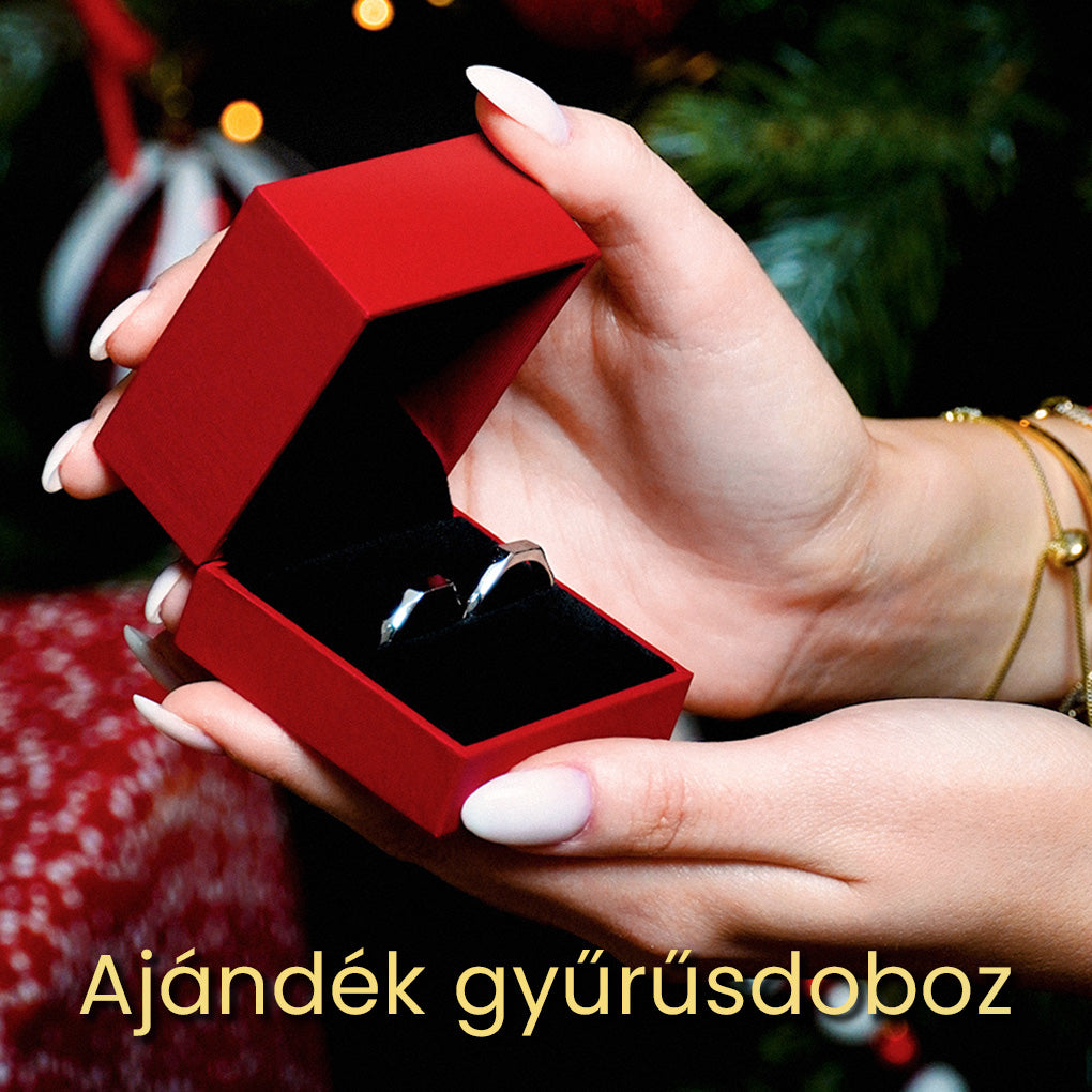 I 🤍 YOU páros gyűrűszett